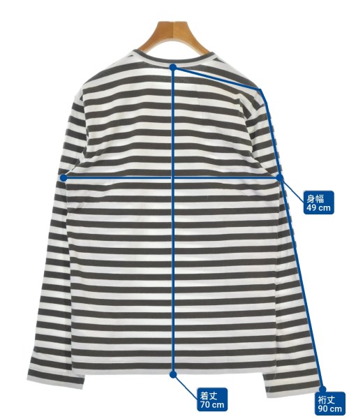 COMME des GARCONS（コムデギャルソン）Tシャツ・カットソー 茶 サイズ:XL メンズ/2200691205052