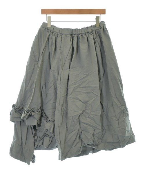 COMME des GARCONS（コムデギャルソン）ロング・マキシ丈スカート グレー サイズ:SS レディース/2200691713090