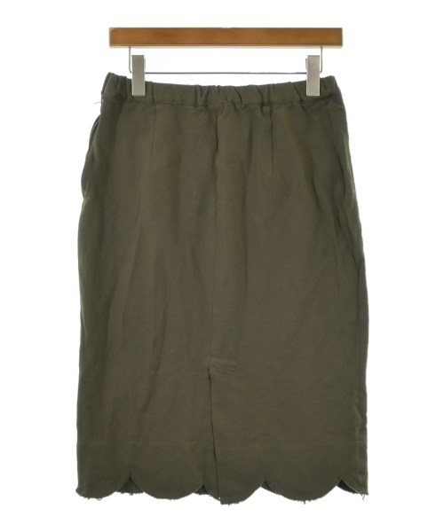 COMME des GARCONS（コムデギャルソン）ひざ丈スカート カーキ サイズ:S レディース/2200684269108