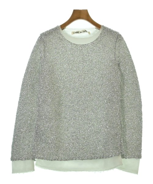 COMME des GARCONS(コムデギャルソン)ニット・セーター シルバー サイズ:-(M位)/2200691672069