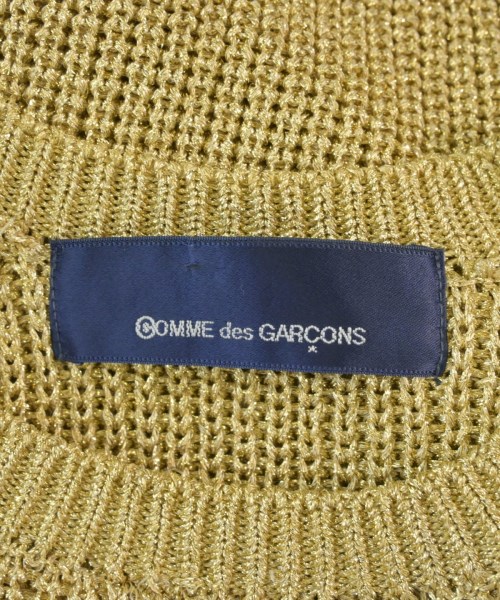 COMME des GARCONS（コムデギャルソン）ニット・セーター ゴールド サイズ:-(M位) レディース/2200691728513