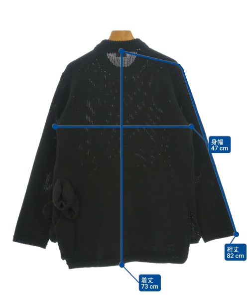 COMME des GARCONS（コムデギャルソン）ニット・セーター 黒 サイズ:XS レディース/2200691823065