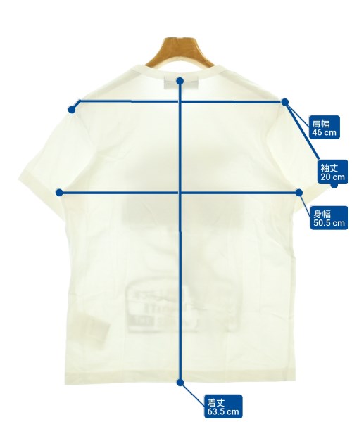 COMME des GARCONS（コムデギャルソン）Tシャツ・カットソー 白 サイズ:M メンズ/2200691971117