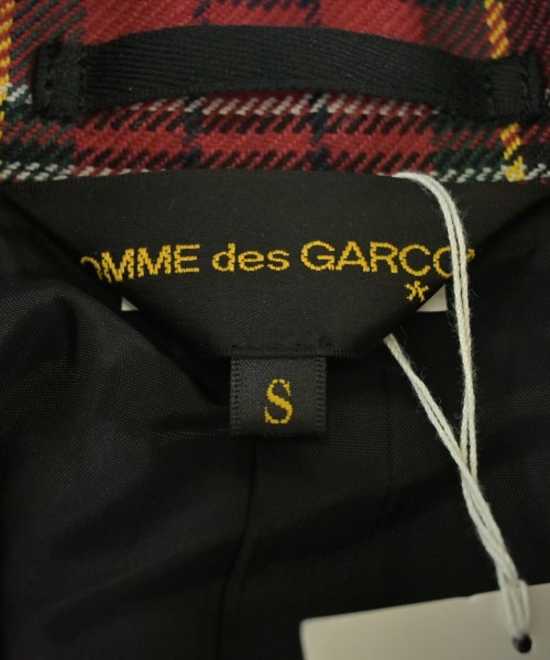 COMME des GARCONS（コムデギャルソン）カジュアルジャケット 赤 サイズ:S レディース/2200692000021