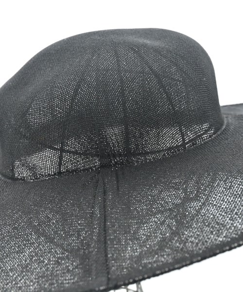COMME des GARCONS（コムデギャルソン）ハット 黒 サイズ:- レディース/2200687600014