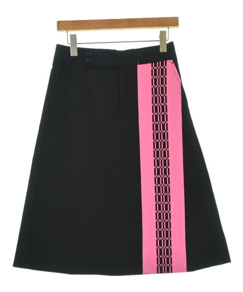 COMME des GARCONS(コムデギャルソン)ひざ丈スカート 黒 サイズ:S/2200692136218