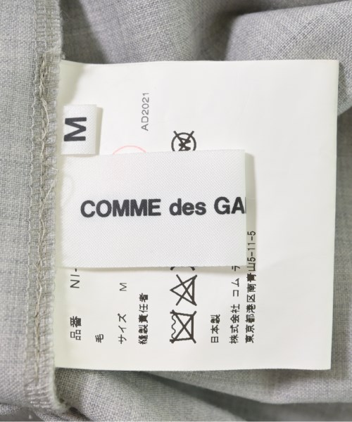 COMME des GARCONS（コムデギャルソン）オールインワン/サロペット グレー サイズ:M レディース/2200692178034