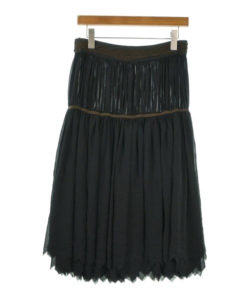 COMME des GARCONS（コムデギャルソン）ひざ丈スカート 黒 サイズ:M レディース/2200683753301
