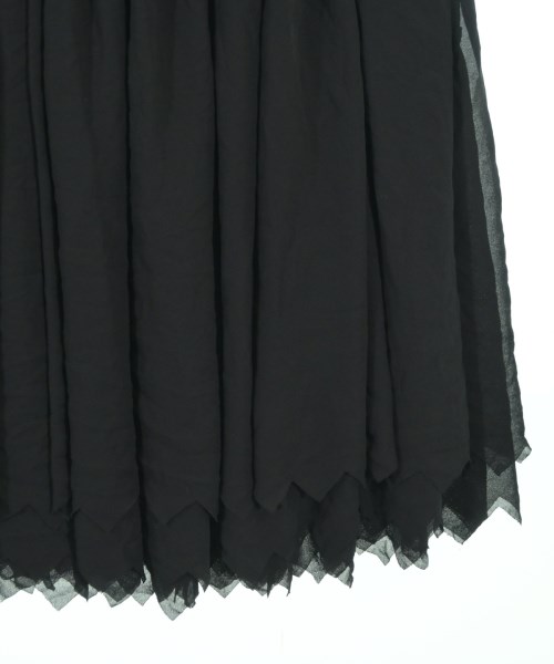 COMME des GARCONS（コムデギャルソン）ひざ丈スカート 黒 サイズ:M レディース/2200683753301