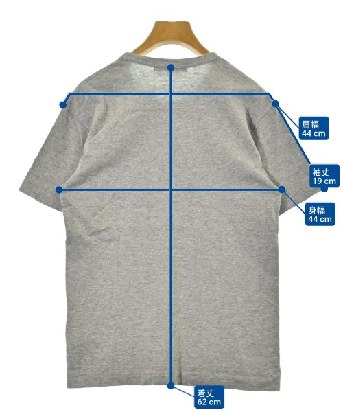 COMME des GARCONS（コムデギャルソン）Tシャツ・カットソー グレー サイズ:S レディース/2200692882078