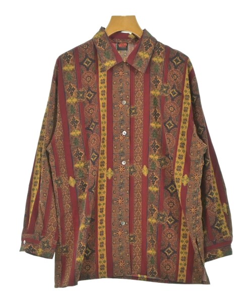 Jean Paul GAULTIER(ジャン　ポール　ゴルチェ)カジュアルシャツ 赤 サイズ:38(S位)/2200642316080