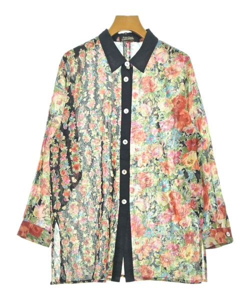 Jean Paul GAULTIER(ジャン　ポール　ゴルチェ)カジュアルシャツ 黒 サイズ:2(M位)/2200642316097