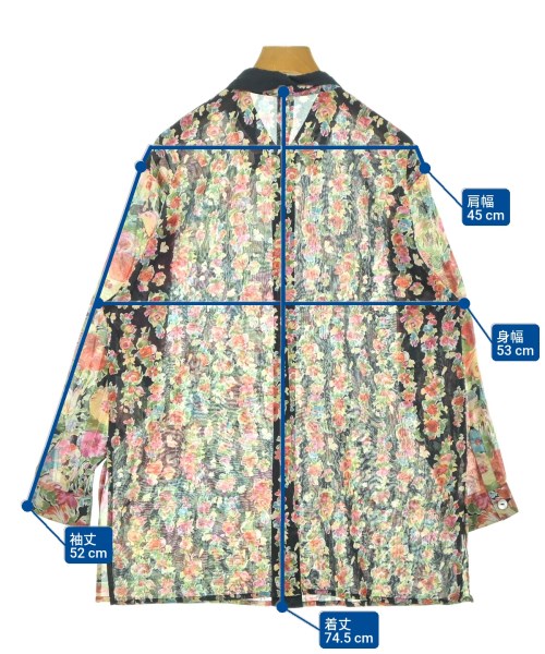 Jean Paul GAULTIER（ゴルチェ）カジュアルシャツ 黒 サイズ:2(M位) レディース/2200642316097