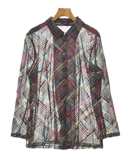 Jean Paul GAULTIER(ジャン　ポール　ゴルチェ)カジュアルシャツ 黒 サイズ:2(M位)/2200642316103