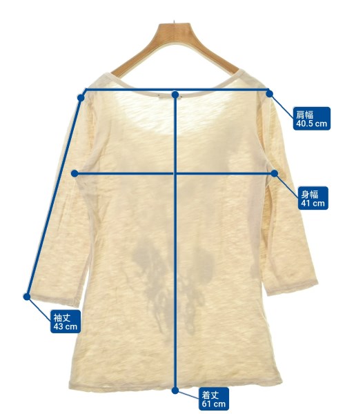 Jean Paul GAULTIER（ゴルチェ）Tシャツ・カットソー ベージュ サイズ:F レディース/2200642316134