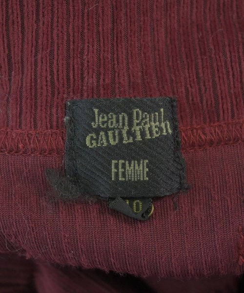 Jean Paul GAULTIER（ゴルチェ）Tシャツ・カットソー 赤 サイズ:40(M位) レディース/2200611857255