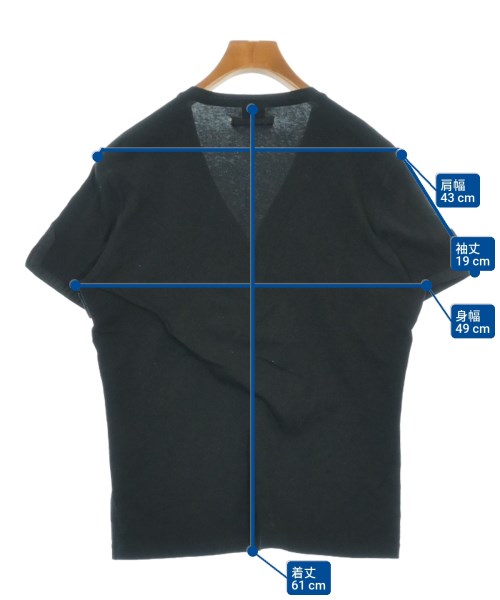 Jean Paul GAULTIER（ゴルチェ）Tシャツ・カットソー 黒 サイズ:50(XL位) メンズ/2200628674029