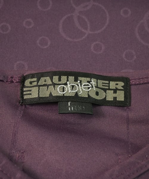 GAULTIER HOMME objet（ゴルティエ　オム　オブジェ）Tシャツ・カットソー 紫 サイズ:F メンズ/2200628674050