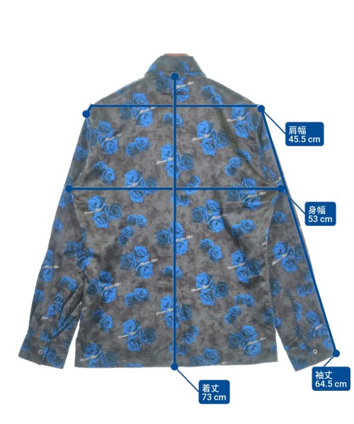 GAULTIER HOMME objet（ゴルティエ　オム　オブジェ）カジュアルシャツ グレー サイズ:50(XL位) メンズ/2200628674081