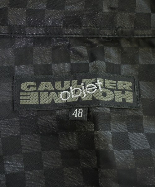 GAULTIER HOMME objet（ゴルティエ　オム　オブジェ）カジュアルシャツ 黒 サイズ:48(L位) メンズ/2200628674098