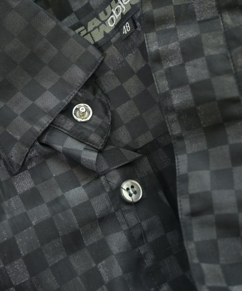 GAULTIER HOMME objet（ゴルティエ　オム　オブジェ）カジュアルシャツ 黒 サイズ:48(L位) メンズ/2200628674098