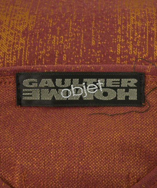 GAULTIER HOMME objet（ゴルティエ　オム　オブジェ）Tシャツ・カットソー 赤 サイズ:F メンズ/2200628674104
