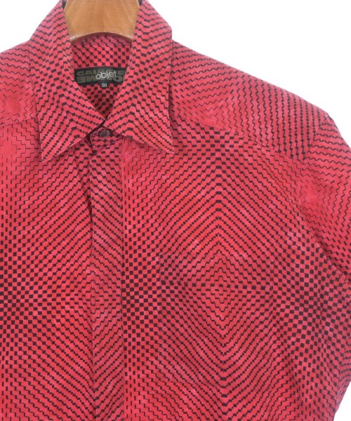 GAULTIER HOMME objet（ゴルティエ　オム　オブジェ）カジュアルシャツ 赤 サイズ:50(XL位) メンズ/2200628674111
