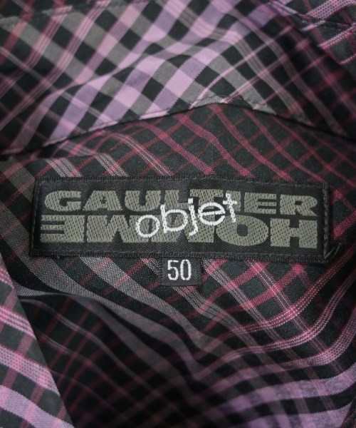 GAULTIER HOMME objet（ゴルティエ　オム　オブジェ）カジュアルシャツ ピンク サイズ:50(XL位) メンズ/2200628674128
