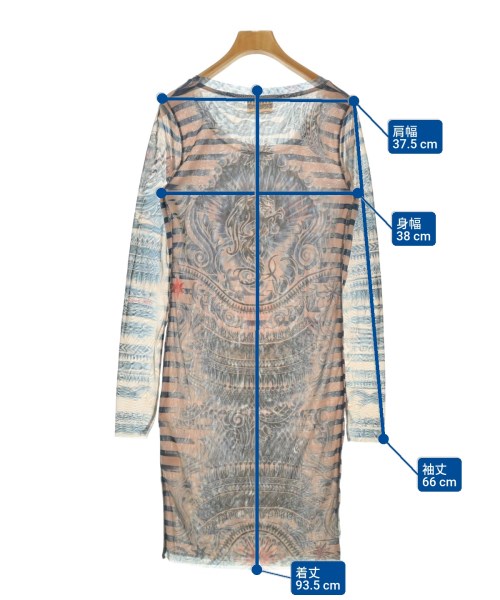 Jean Paul GAULTIER（ゴルチェ）ワンピース ベージュ サイズ:M レディース/2200679019015