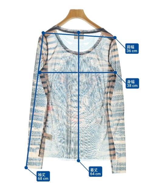 Jean Paul GAULTIER（ゴルチェ）Tシャツ・カットソー ベージュ サイズ:M レディース/2200679019022