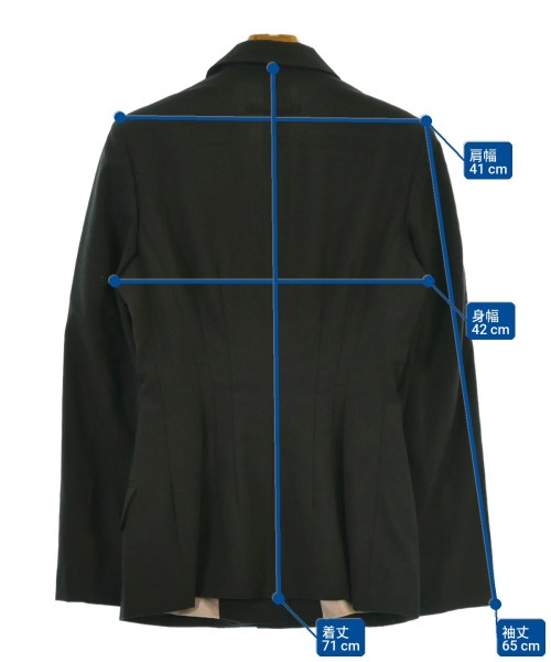 Jean Paul GAULTIER（ゴルチェ）テーラードジャケット 黒 サイズ:40(M位) レディース/2200650443037