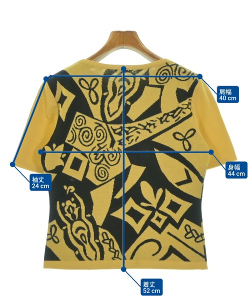 Jean Paul GAULTIER（ゴルチェ）ニット・セーター 黄 サイズ:-(L位) レディース/2200650148062