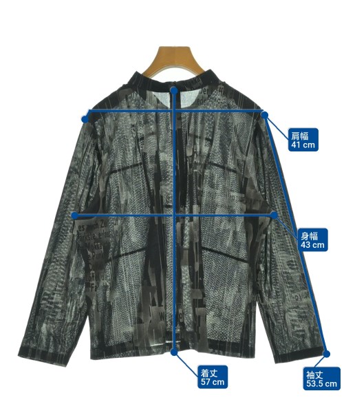 Jean Paul GAULTIER（ゴルチェ）カジュアルシャツ 黒 サイズ:M レディース/2200665729102