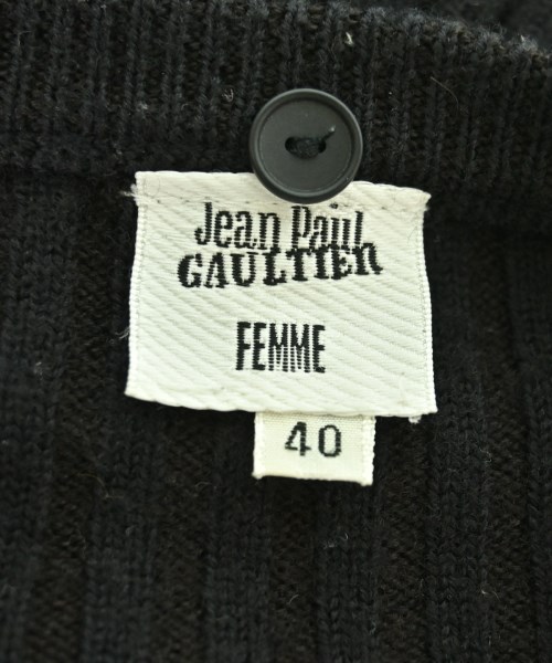Jean Paul GAULTIER（ゴルチェ）カーディガン 黒 サイズ:40(M位) レディース/2200729121569