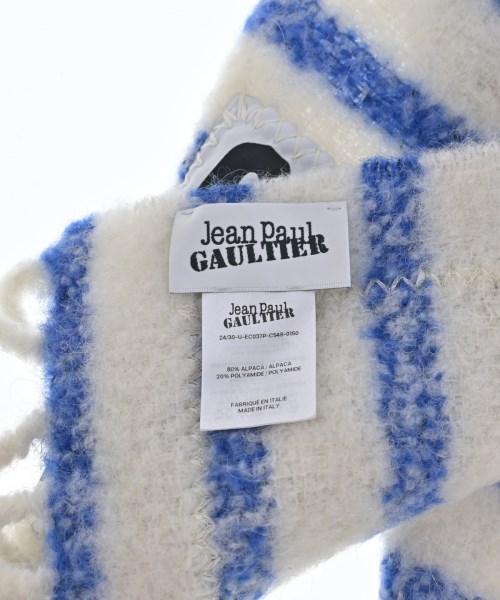 Jean Paul GAULTIER（ゴルチェ）マフラー 白 サイズ:- レディース/2200683750034