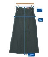 GAULTIER JEANS（ゴルチエジーンズ）ロング・マキシ丈スカート 黒 サイズ:40(M位) レディース/2200691583112