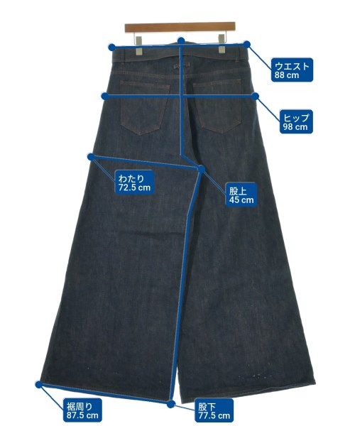 GAULTIER JEANS（ゴルチエジーンズ）デニムパンツ 紺 サイズ:46(M位) メンズ/2200719748042