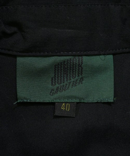 JUNIOR GAULTIER（ジュニアゴルチェ）カジュアルシャツ 黒 サイズ:40(M位) レディース/2200651191043