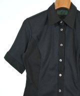 JUNIOR GAULTIER（ジュニアゴルチェ）カジュアルシャツ 黒 サイズ:40(M位) レディース/2200651191043