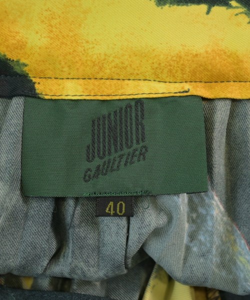 JUNIOR GAULTIER（ジュニアゴルチェ）ひざ丈スカート 緑 サイズ:40(M位) レディース/2200691029054