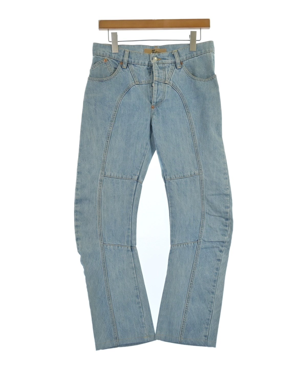 John galliano ジョンガリアーノ バナナデニム パンツ JOHN GALLIANO(ジョンガリアーノ) 00's double waist denim