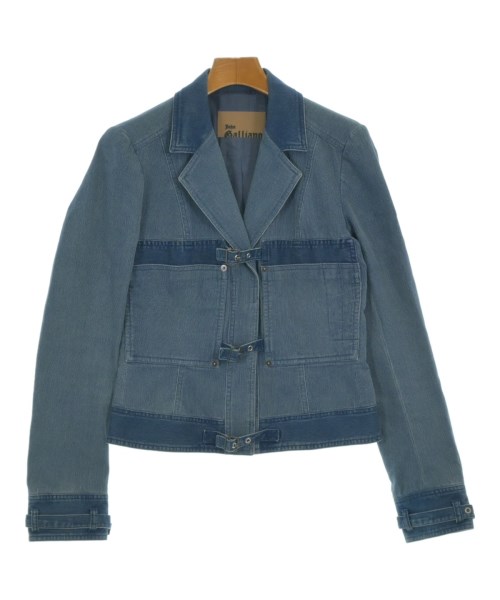 John Galliano(ジョンガリアーノ)カジュアルジャケット 青 サイズ:38(S位)/2200641682018
