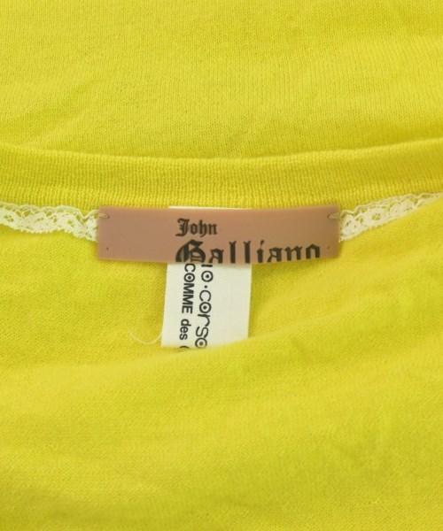 John Galliano（ジョンガリアーノ）カーディガン 黄 サイズ:M メンズ/2200700832347