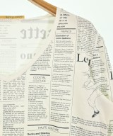 John Galliano（ジョンガリアーノ）Tシャツ・カットソー 白 サイズ:L メンズ/2200702042874