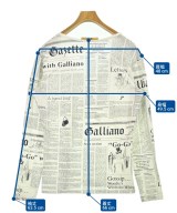 John Galliano（ジョンガリアーノ）Tシャツ・カットソー 白 サイズ:L メンズ/2200702042874