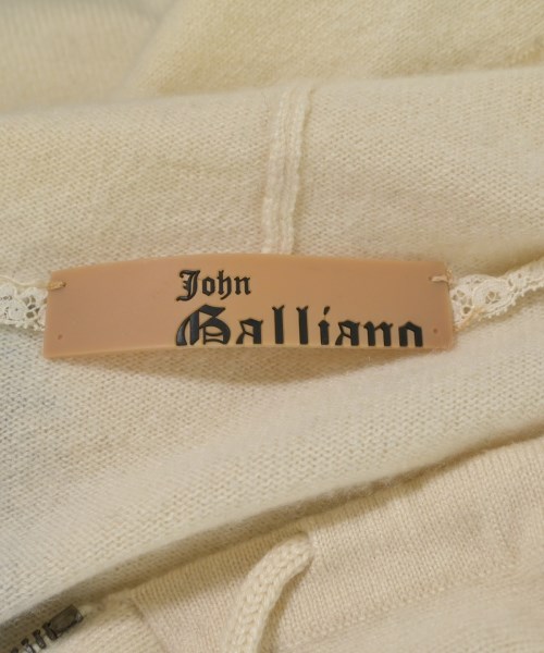 John Galliano（ジョンガリアーノ）カーディガン 白 サイズ:M メンズ/2200689787126