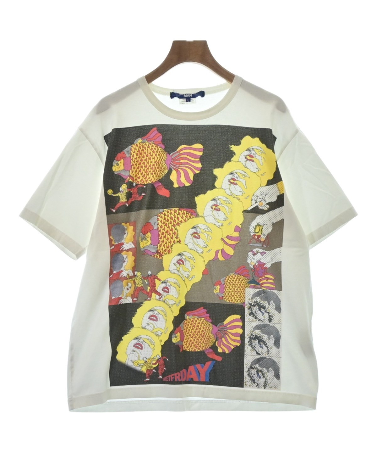 JUNYA WATANABE MAN Tシャツ・カットソー L 白 - www.sorbillomenu.com