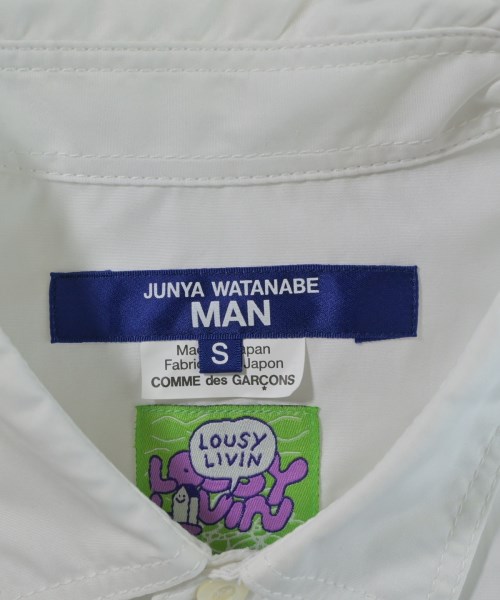 JUNYA WATANABE MAN（ジュンヤワタナベマン）カジュアルシャツ 白 サイズ:S メンズ/2200489783076
