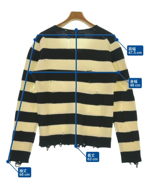 JUNYA WATANABE MAN（ジュンヤワタナベマン）ニット・セーター 白 サイズ:M メンズ/2200634538049