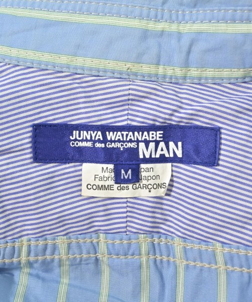 JUNYA WATANABE MAN（ジュンヤワタナベマン）カジュアルシャツ 青 サイズ:M メンズ/2200634538308